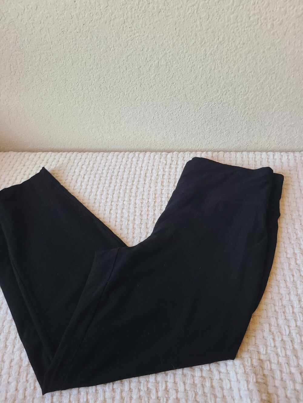 Eileen Fisher Black Ponte Leggings Women's Size M